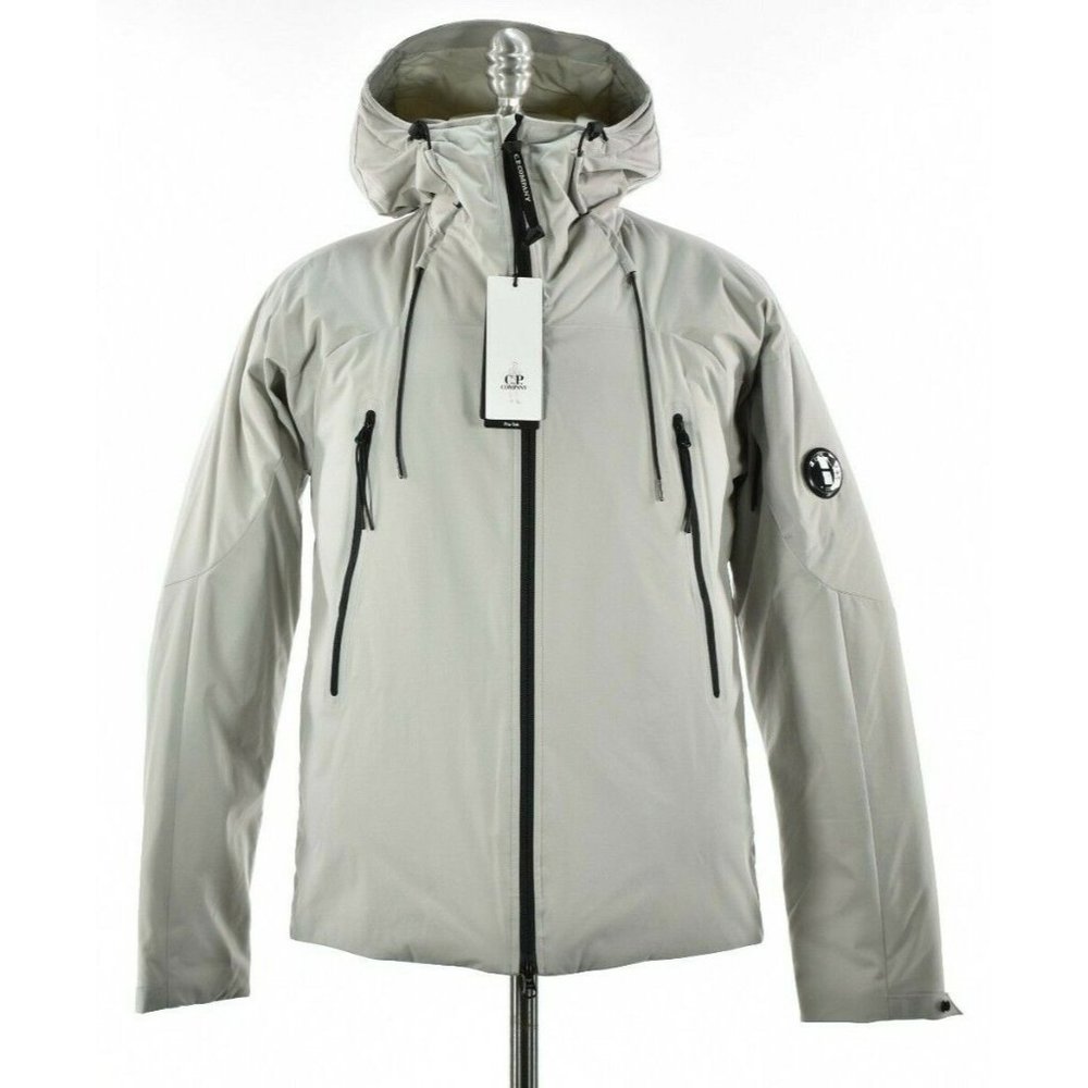 C.P. (CP) Company NWT Pro-Tek Padded Lightweight Jacket Size XL 54 in Light Gray